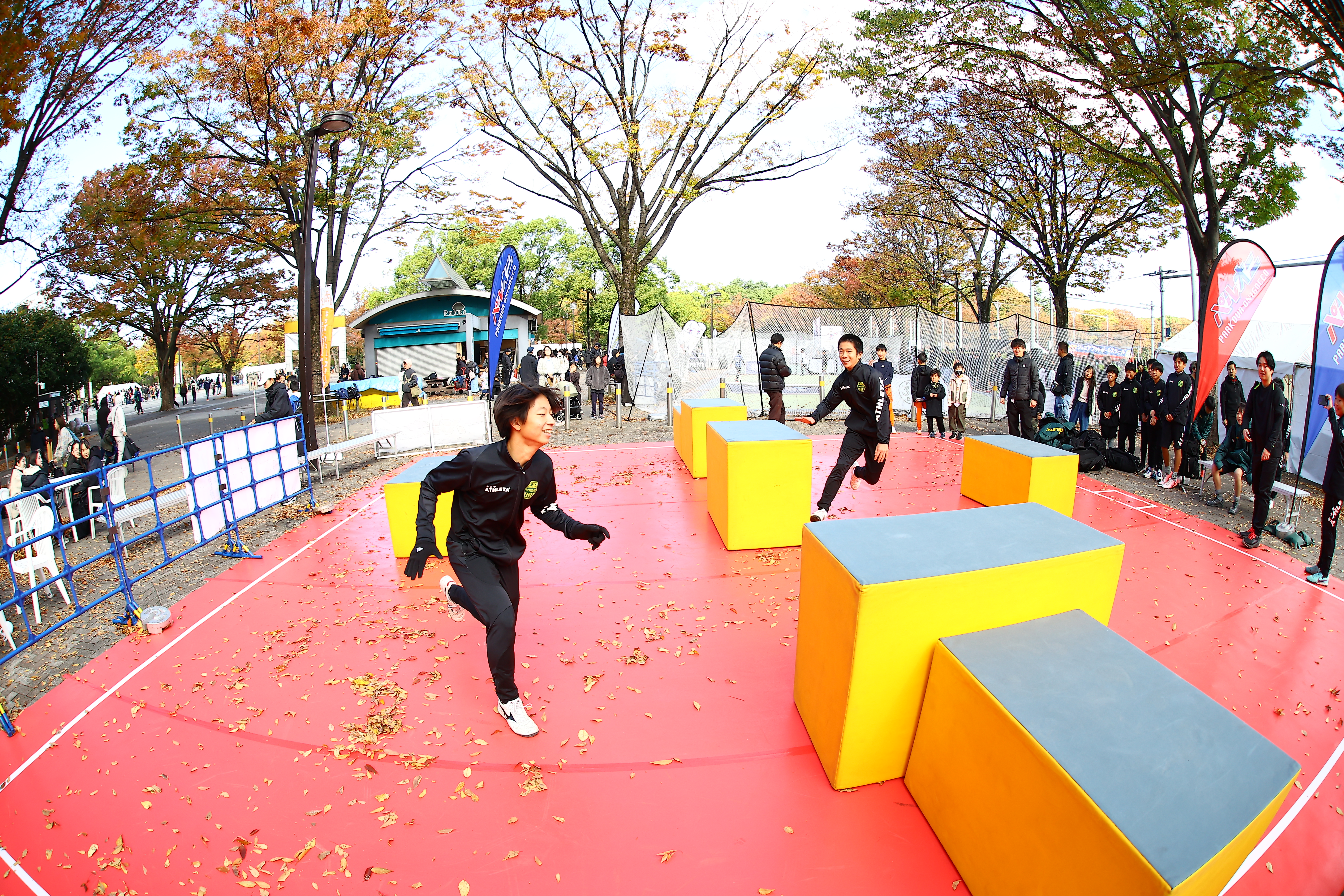 パルクール鬼ごっこ